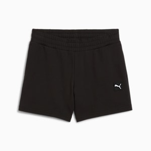 Essentials Elevated Women's 5" Mid-Rise Shorts, PUMA Black, extralarge